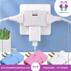 Lo más buscado - Enchufe Multiusos X 2